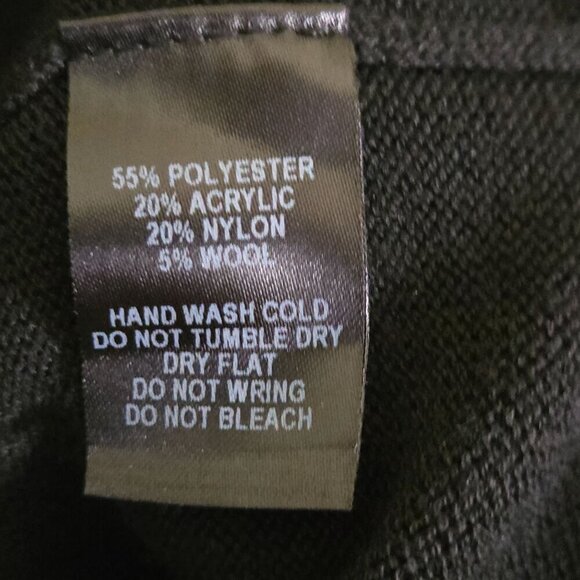 Lulus Friend Of A Friend Black Cowl Neck Sweater Size L - Picture 9 of 9